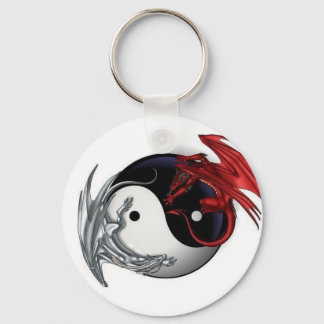 Yin Yang Keychain