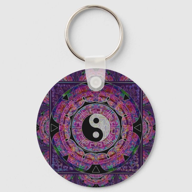 Yin Yang Keychain (Front)