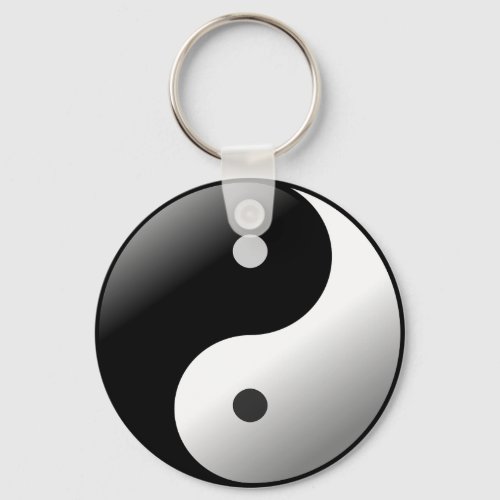 Yin Yang Keychain