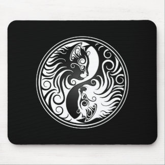 Yin Yang Kittens Mouse Pad