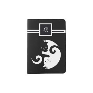 Yin Yang Kitties Passport Holder
