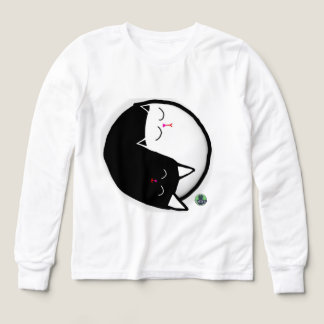 Yin & Yang Kitties Tri-Blend Shirts
