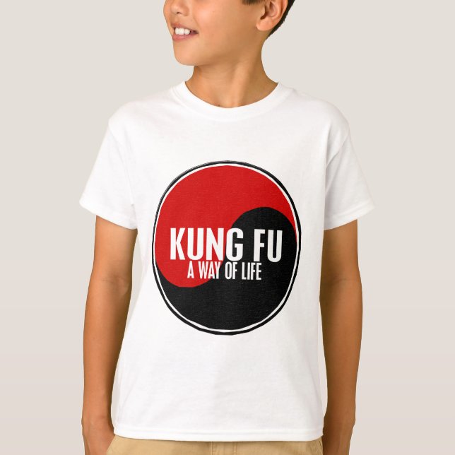 Yin Yang Kung Fu 1 T-Shirt (Front)
