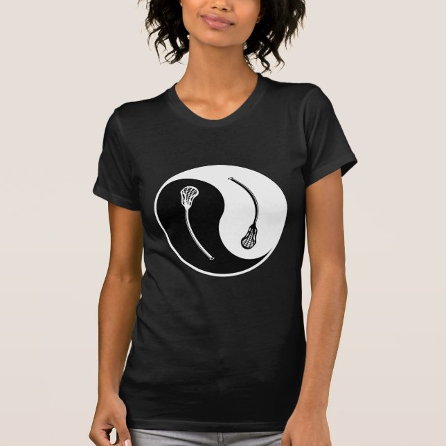 Yin Yang Lacrosse T-Shirt (Front)