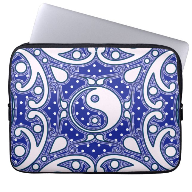 Yin Yang Laptop Sleeve (Front)