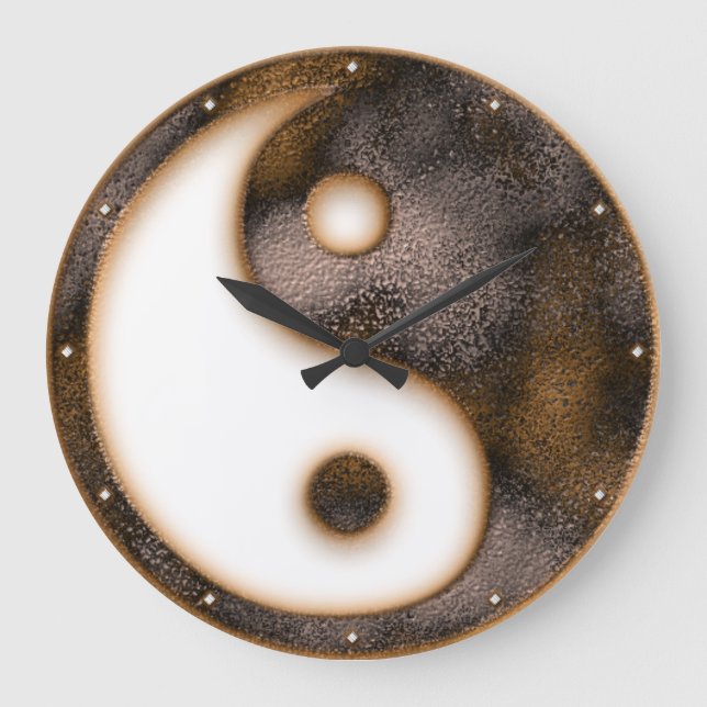 Yin Yang Large Clock (Front)