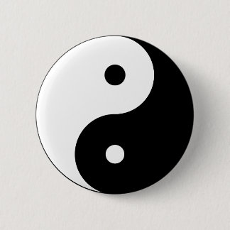 Yin Yang large Pinback Button