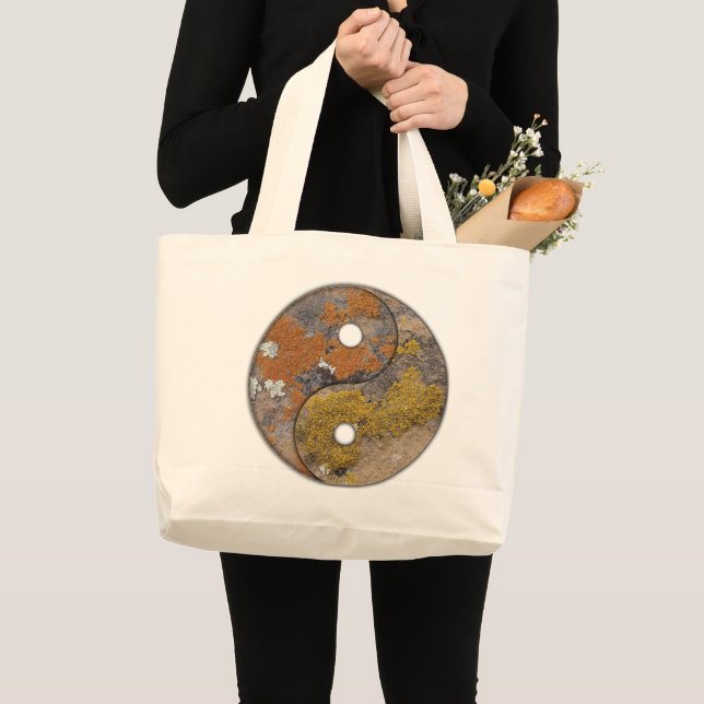 Yin Yang Large Tote Bag (Front (Product))