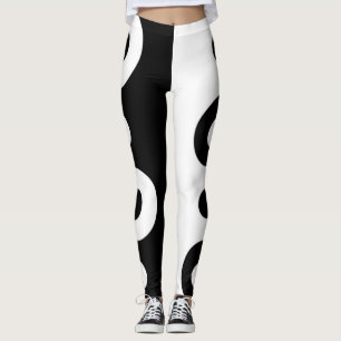 Yin yang leggings