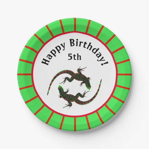 Yin Yang Lizards Birthday