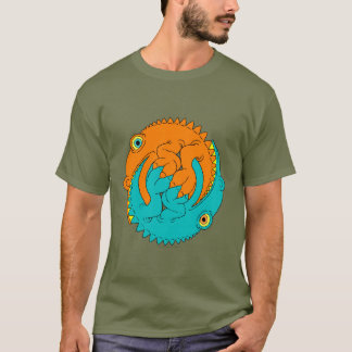 Yin Yang Lizards T-Shirt