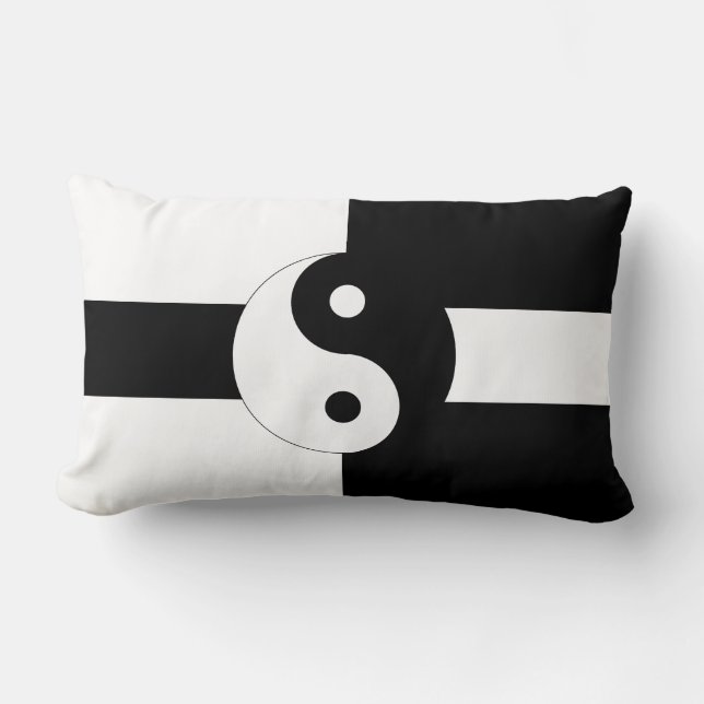 Yin Yang Lumbar Pillow (Front)