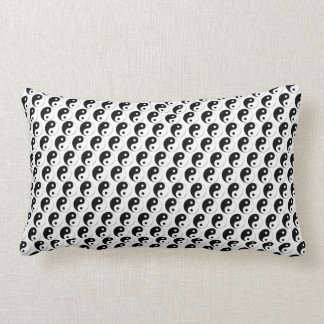 Yin Yang lumbar Throw Pillow