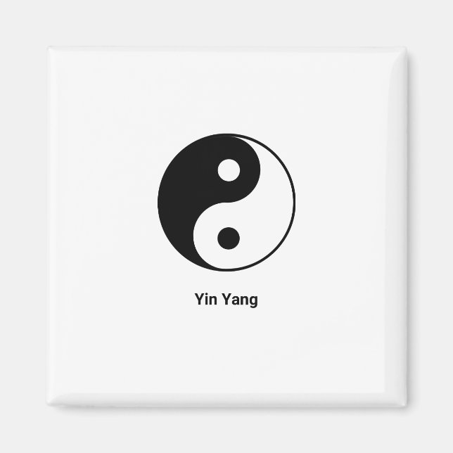 Yin Yang Magnet (Front)