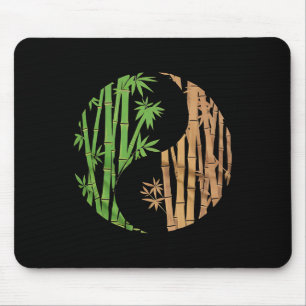 Yin Yang Mboo Harmony Zen Symbol Yoga Graphic Wome Mouse Pad