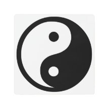 Yin Yang Metal Wall Art Decor