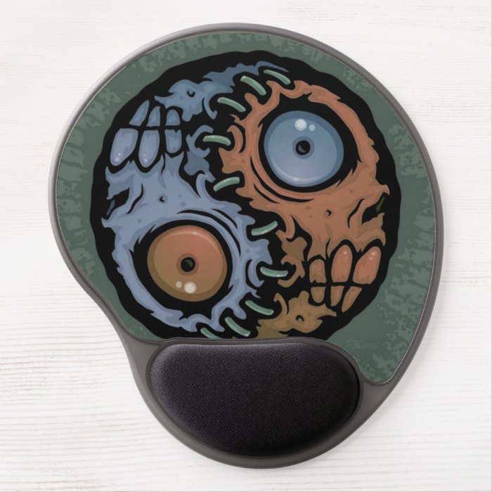 Yin Yang Monsters 2 Gel Mousepad