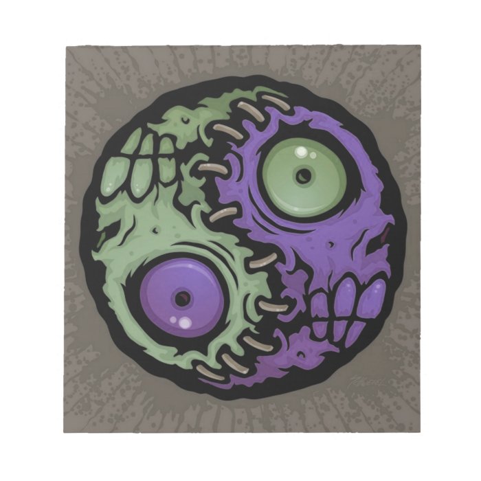 Yin Yang Monsters 4 Memo Pad