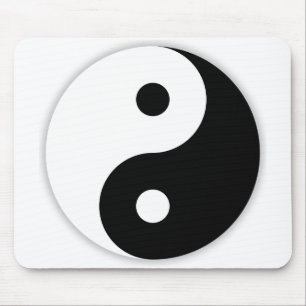 Yin & Yang Mouse Pad