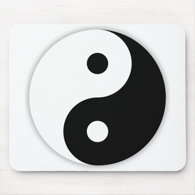Yin & Yang Mouse Pad (Front)