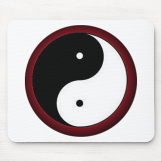 YIN YANG MOUSE PAD