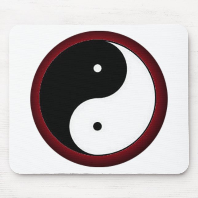 YIN YANG MOUSE PAD (Front)