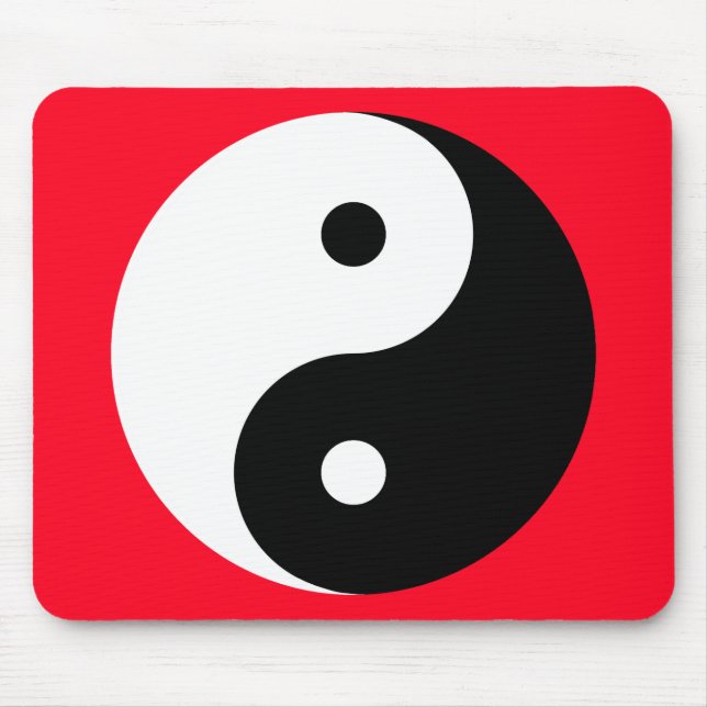 "YIN YANG" MOUSE PAD (Front)