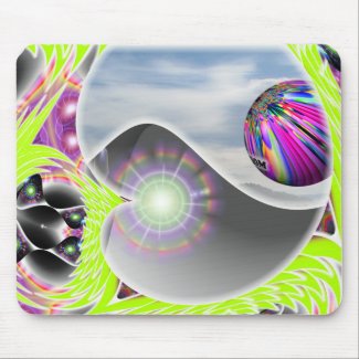 Yin Yang Mousepad