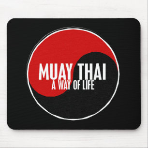 Yin Yang Muay Thai 1 Mouse Pad