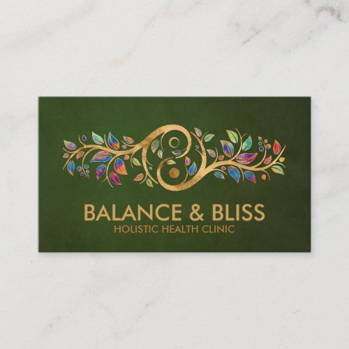 Yin Yang  _ Nature Balance Business Card
