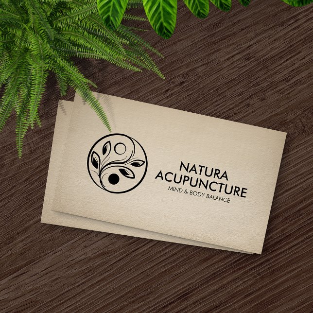 Yin Yang  - Nature Balance Business Card (Creator Uploaded)