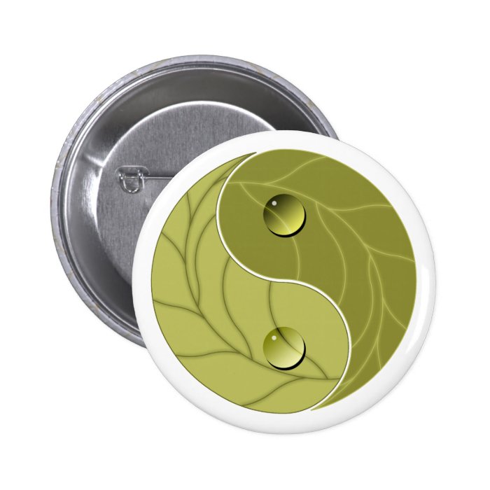 Yin Yang Nature Buttons