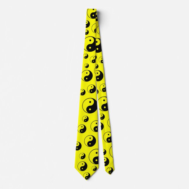 Yin Yang Neck Tie (Front)