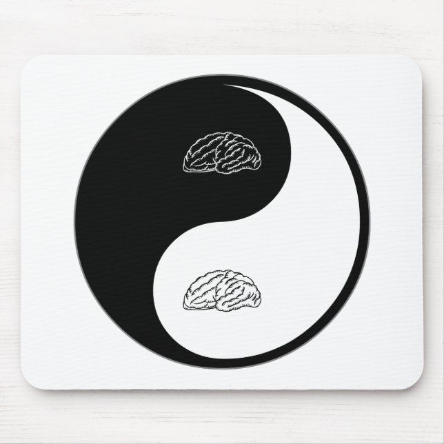 Yin Yang Neurology Mouse Pad (Front)