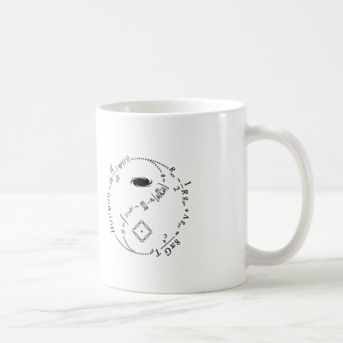 Yin Yang of Physics LIGHT Coffee Mug