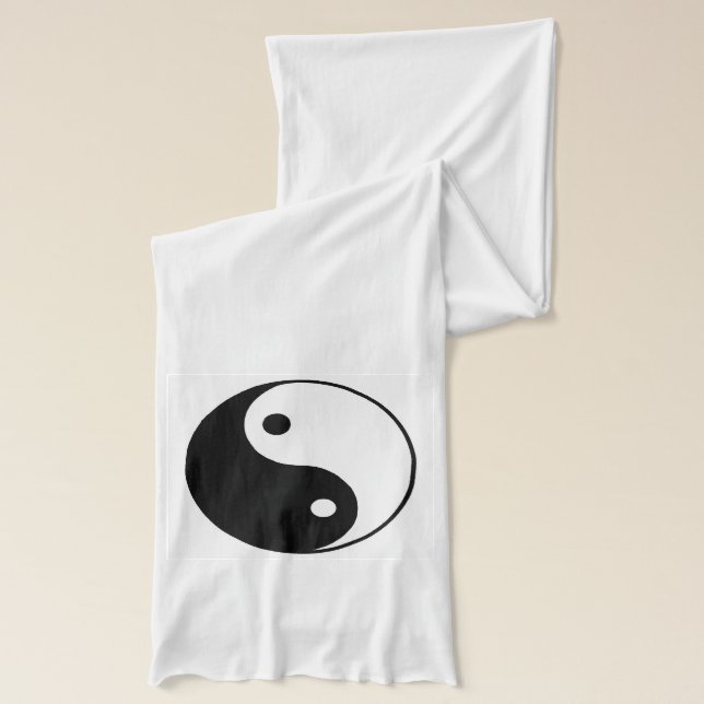 Yin yang ohm scarf (Left)