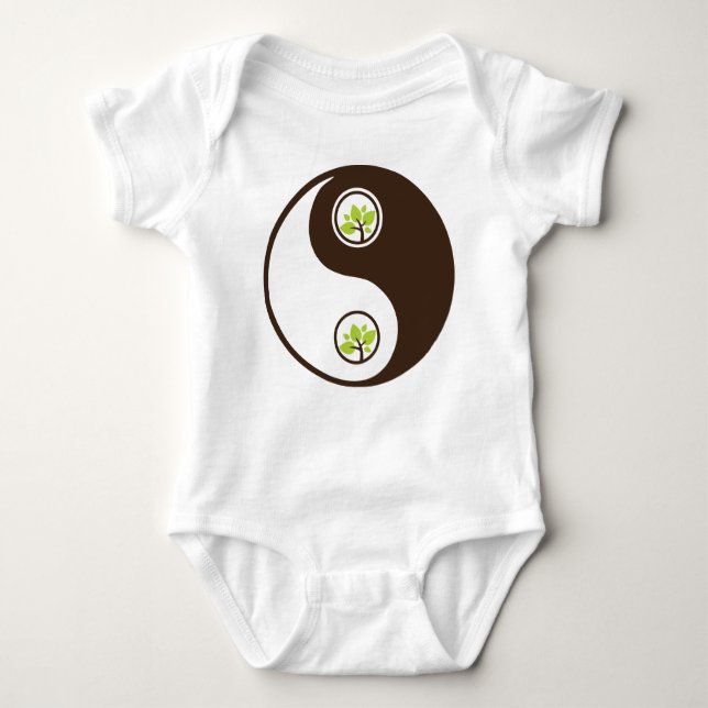 Yin Yang Organic Planet Shirts (Front)