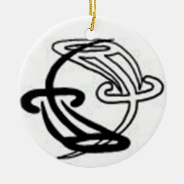 yin yang ornament (Front)