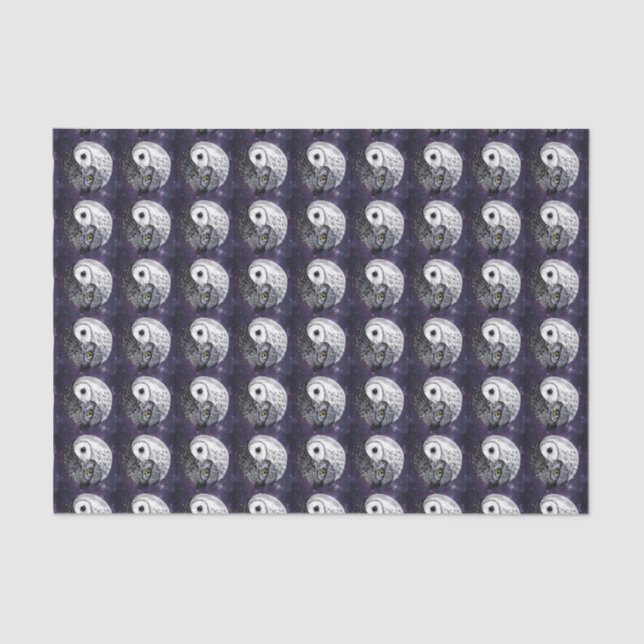 Yin Yang Owls Tissue Paper (Front)
