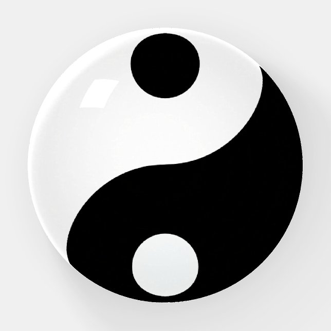 Yin Yang Paperweight (Front)