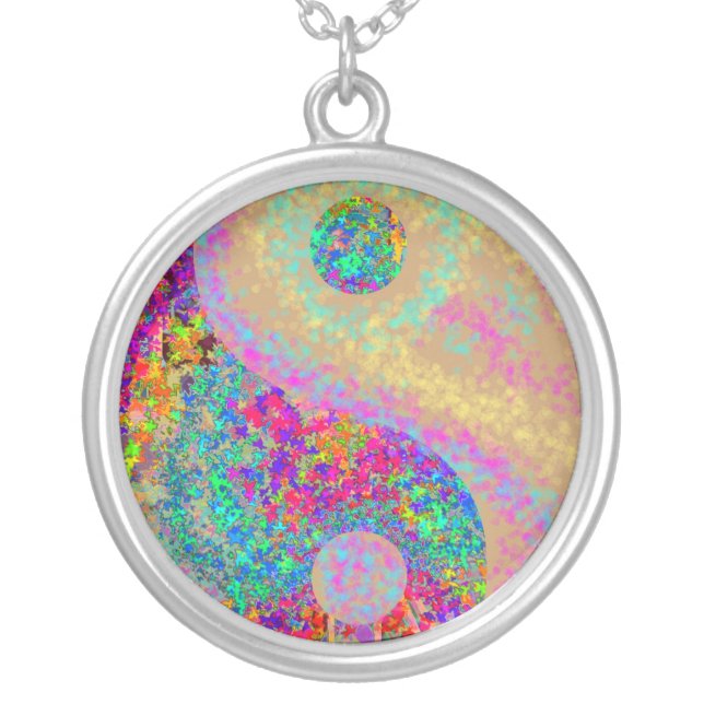 Yin Yang Pendant Necklace Jewels (Front)