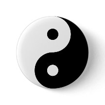 Yin-Yang Pin Button