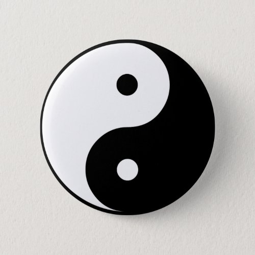 Yin Yang Pinback Button