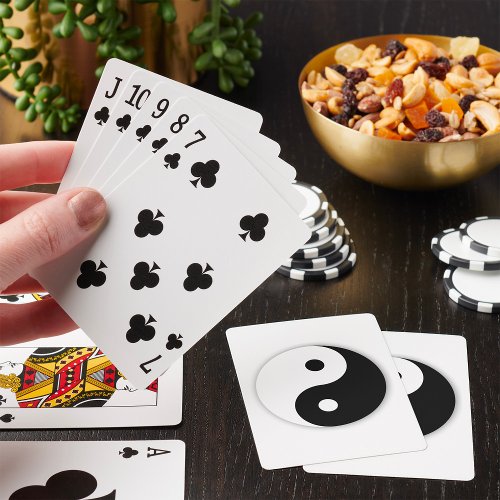 Yin Yang Playing Cards
