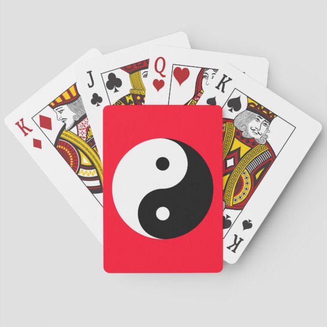 "YIN YANG" POKER CARDS (Back)