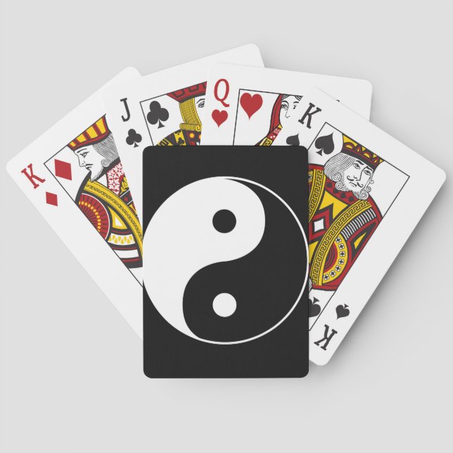 Yin Yang Poker Cards (Back)