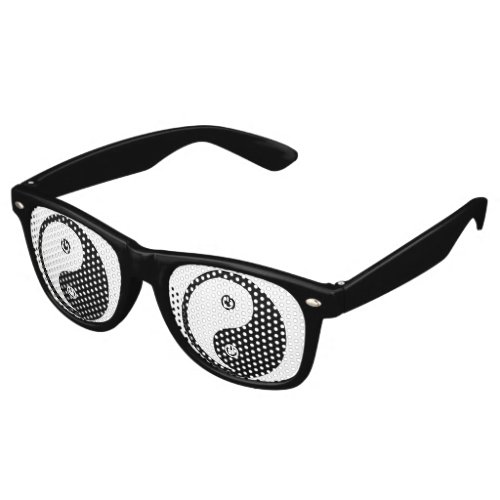 Yin Yang Power Retro Sunglasses