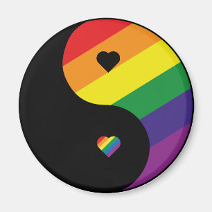 YIN YANG PRIDE MAGNET