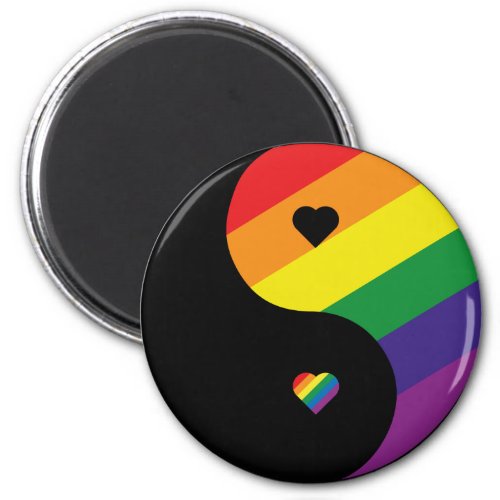 YIN YANG PRIDE MAGNET