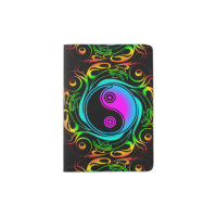 Yin Yang Psychedelic Rainbow Tattoo